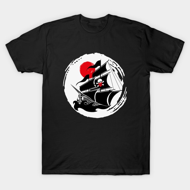 Pirate T-Shirt by jjsealion